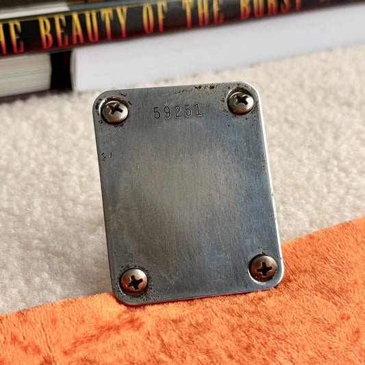 ONE OFF • Ultra Heavy Aged 1961 Neck Plate