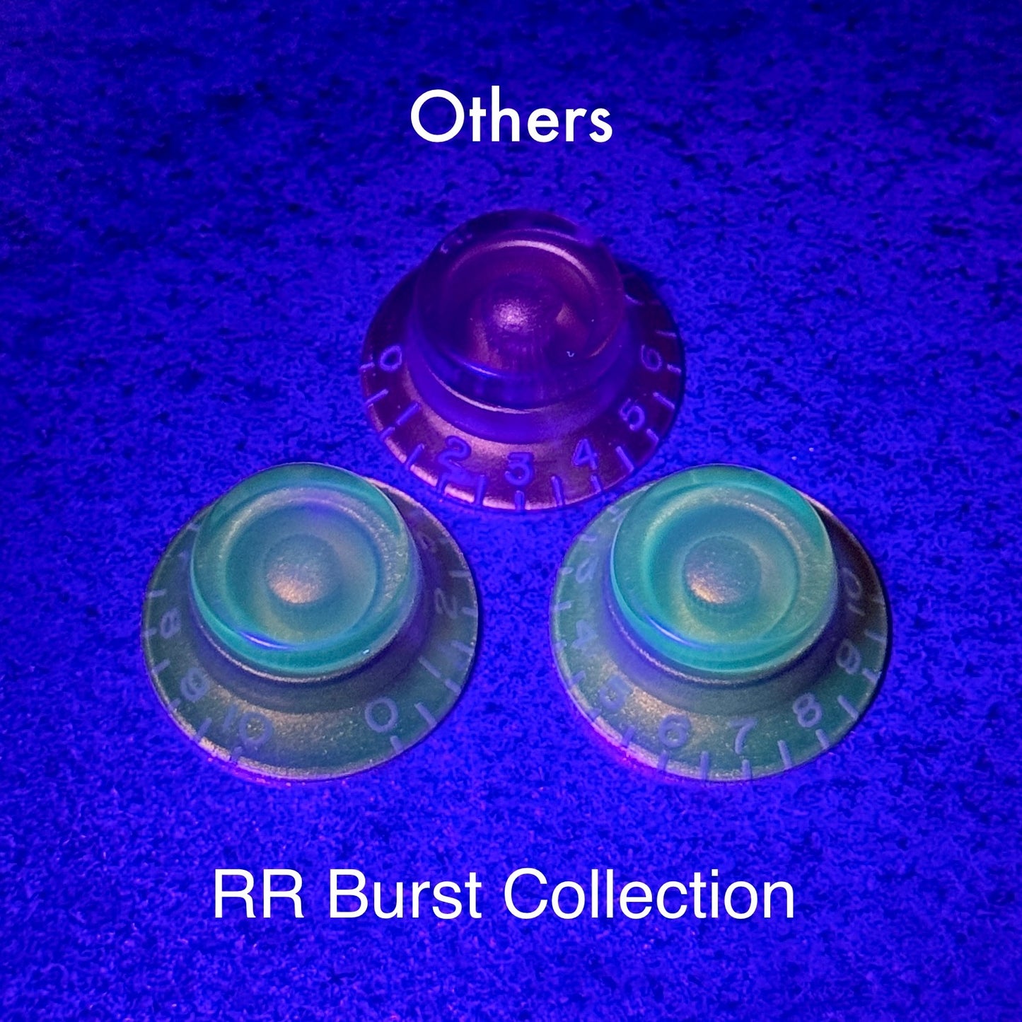 Burst • Gold 1959 Burst Bonnet Knobs (CAB)