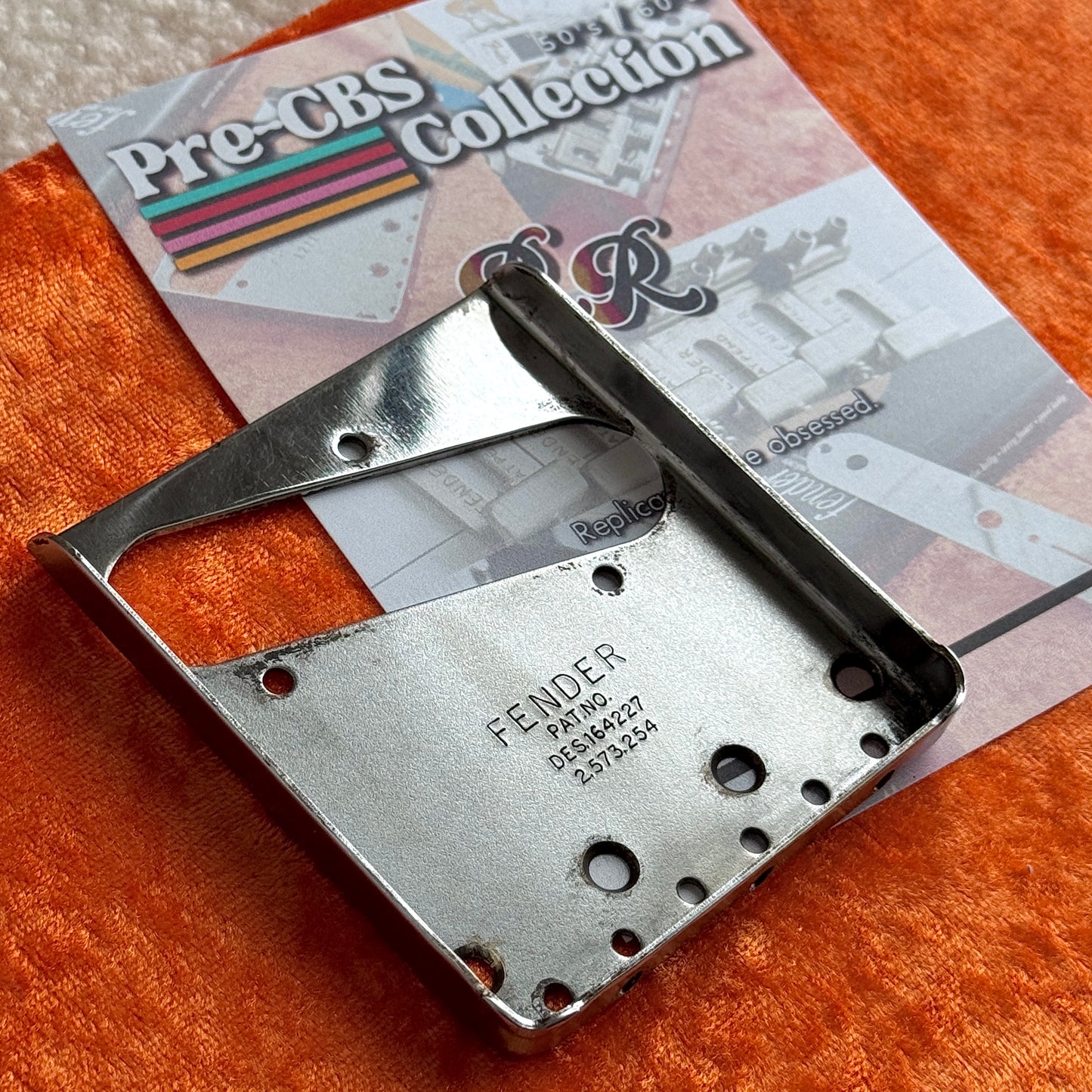 Pre-CBS • 60er Tele® Stegblech-Nachbildung