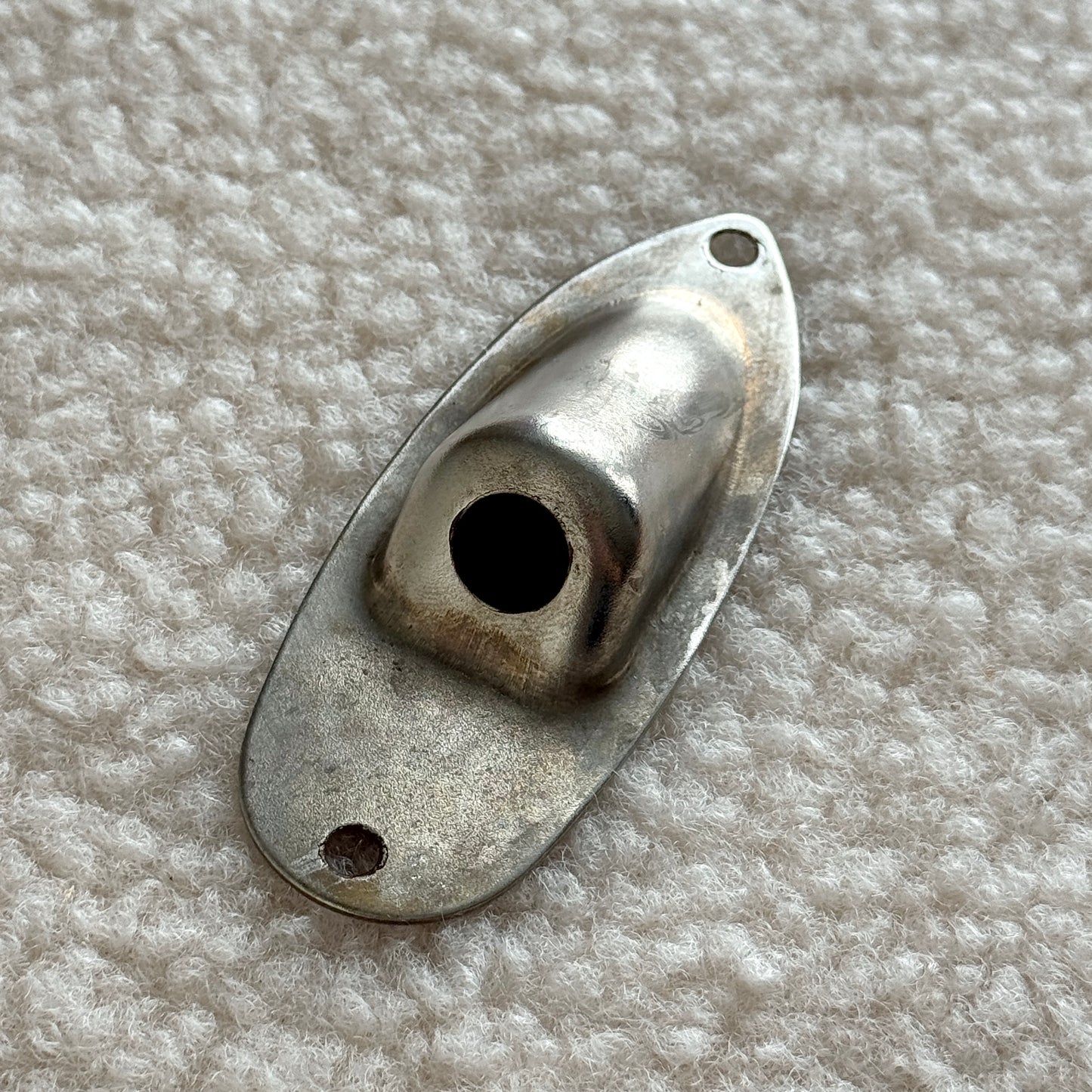 Vintage Strat® Klinkenplatte in Nickel