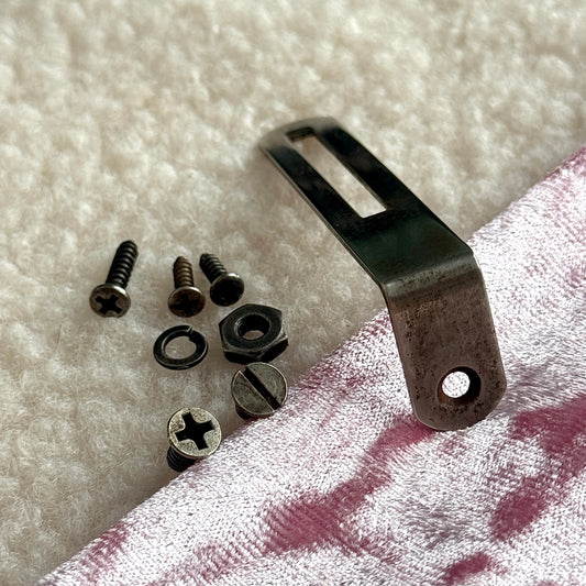 Burst • 1959 Nickel Schlagbrett-Halterung & ALLE Schrauben