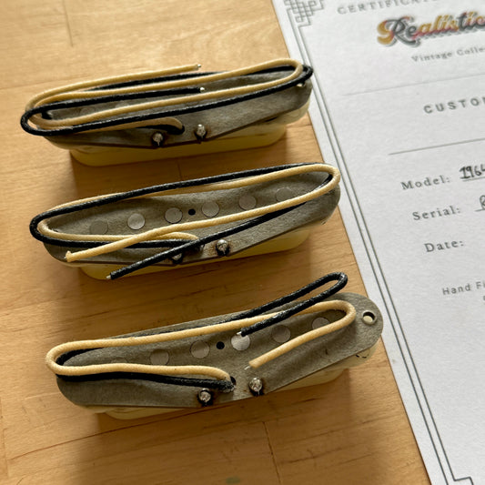 ONE OFF • 1964 Hand Wound Pickups & Aged Nylon Covers