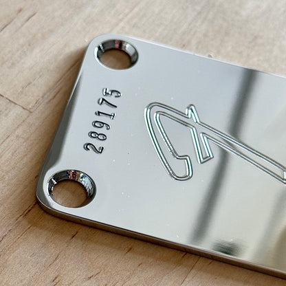 "F" Logo Neck Plate (Optional Serial Number)