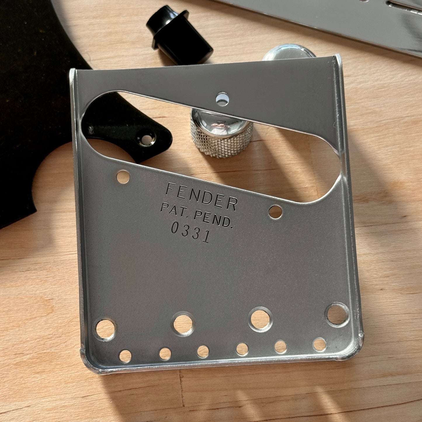 Tele® Pat Pend Bridgeplatte (Optionale Seriennummer)