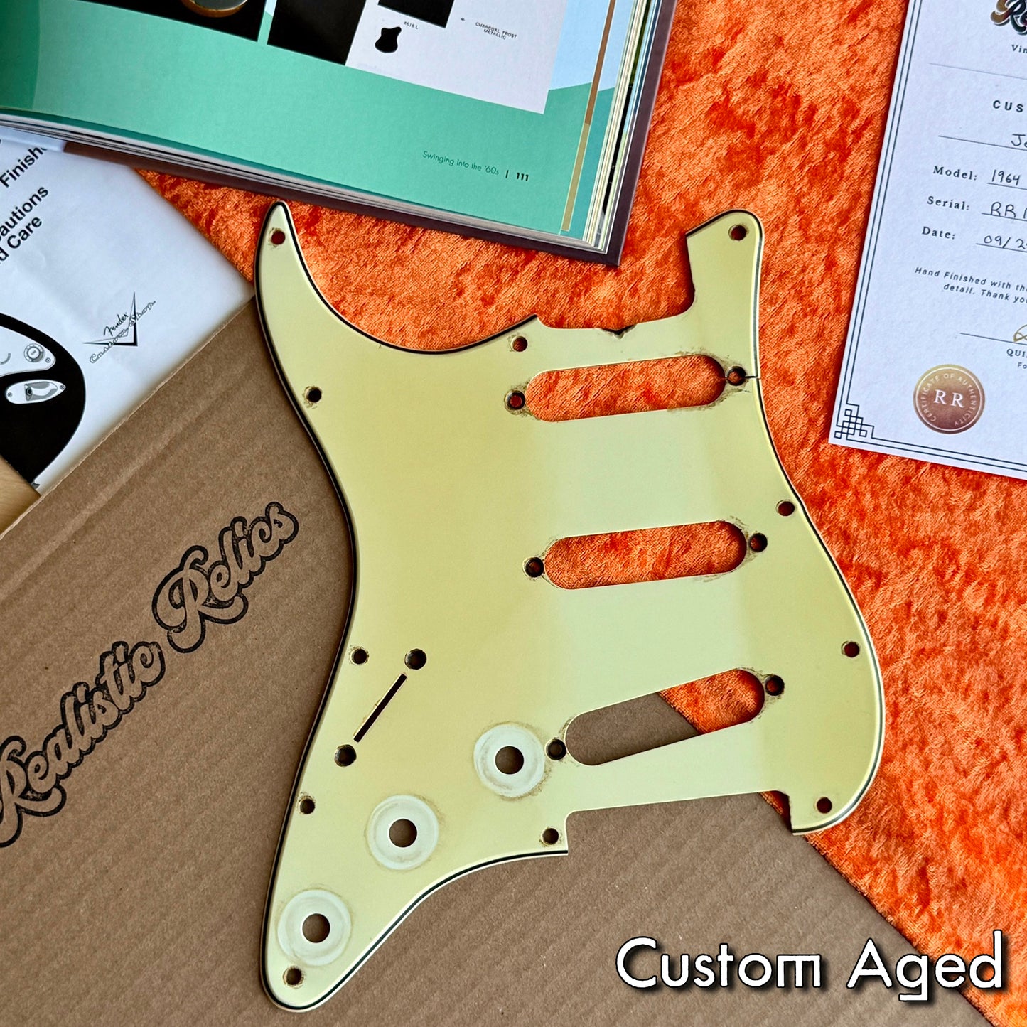 LEFTY 1964 Strat® Pickguard in Mint