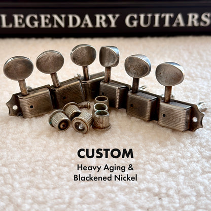 Kluson® Deluxe Single Line Mechaniken-Set • Fender-Stil