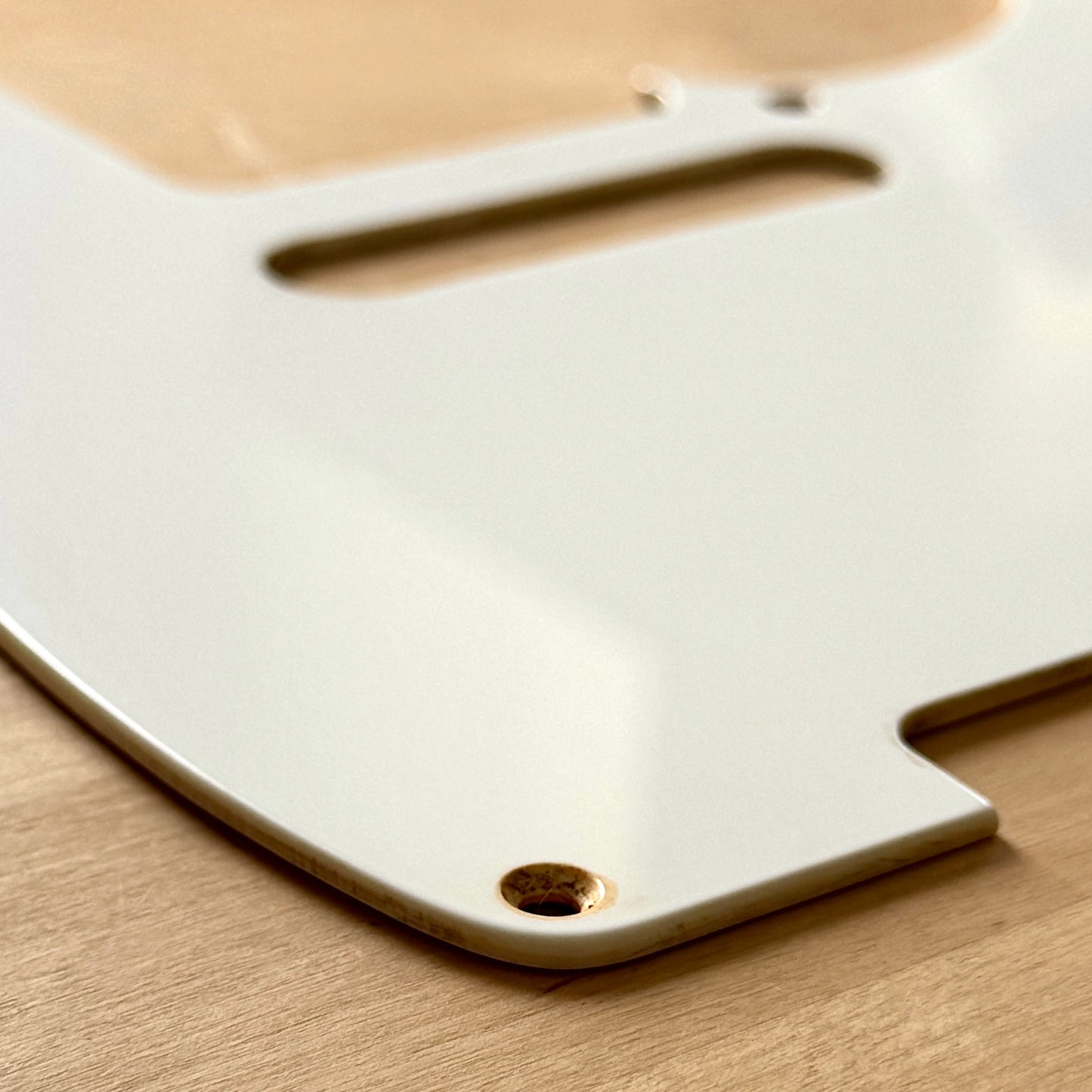 1960 Tele® Pickguard in Weiß (dicker, 1-lagig)