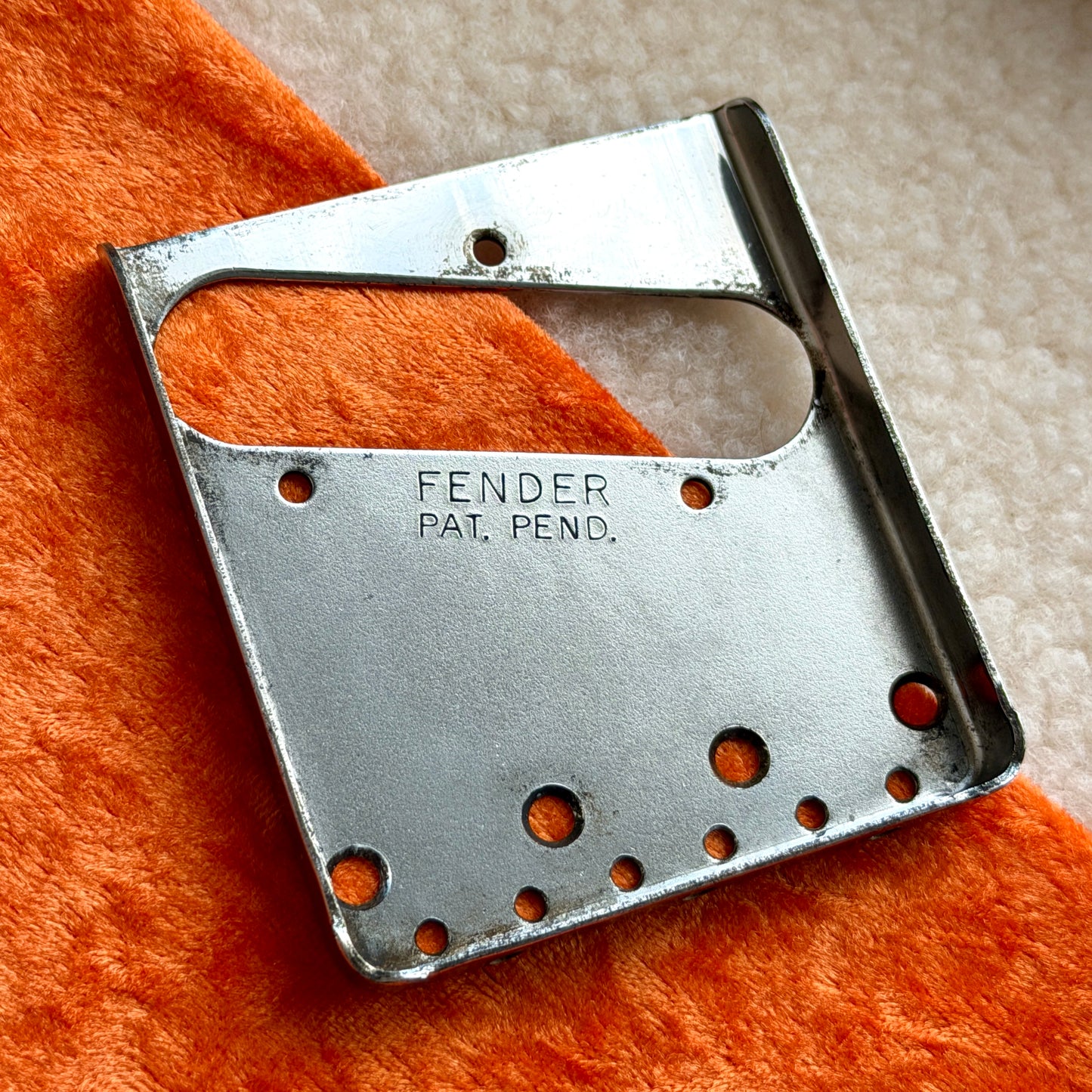 Pre-CBS • Replika einer Tele® Bridge Plate aus der Mitte der 1950er Jahre