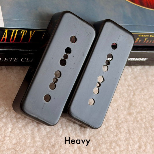 Burst • Butyrat P90 Tonabnehmerkappen Schwarz