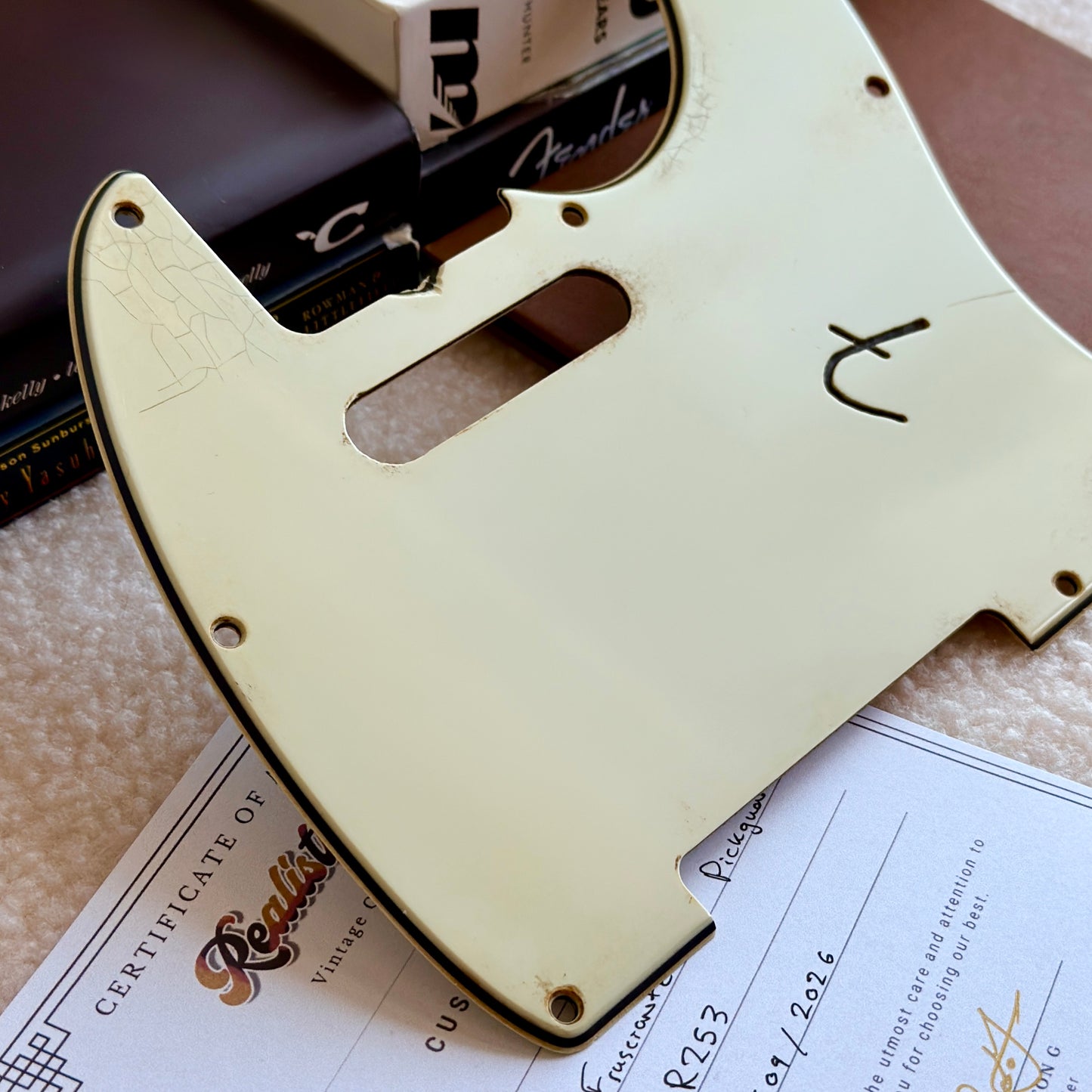 1960er Frusciante „F“ Schlagbrett in Mint (V2)