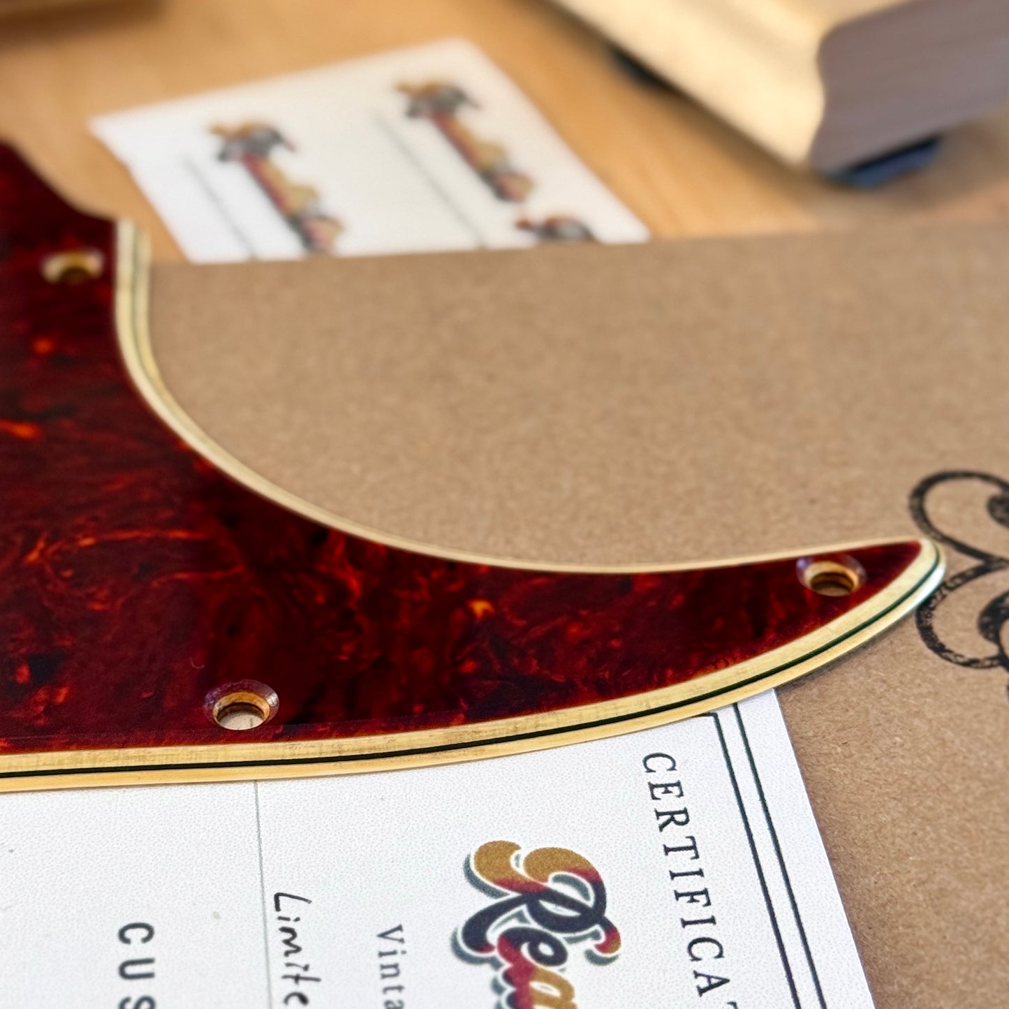 1962 Strat® Zelluloid-Nitrat-Tortoise-Shell-Schlagbrett