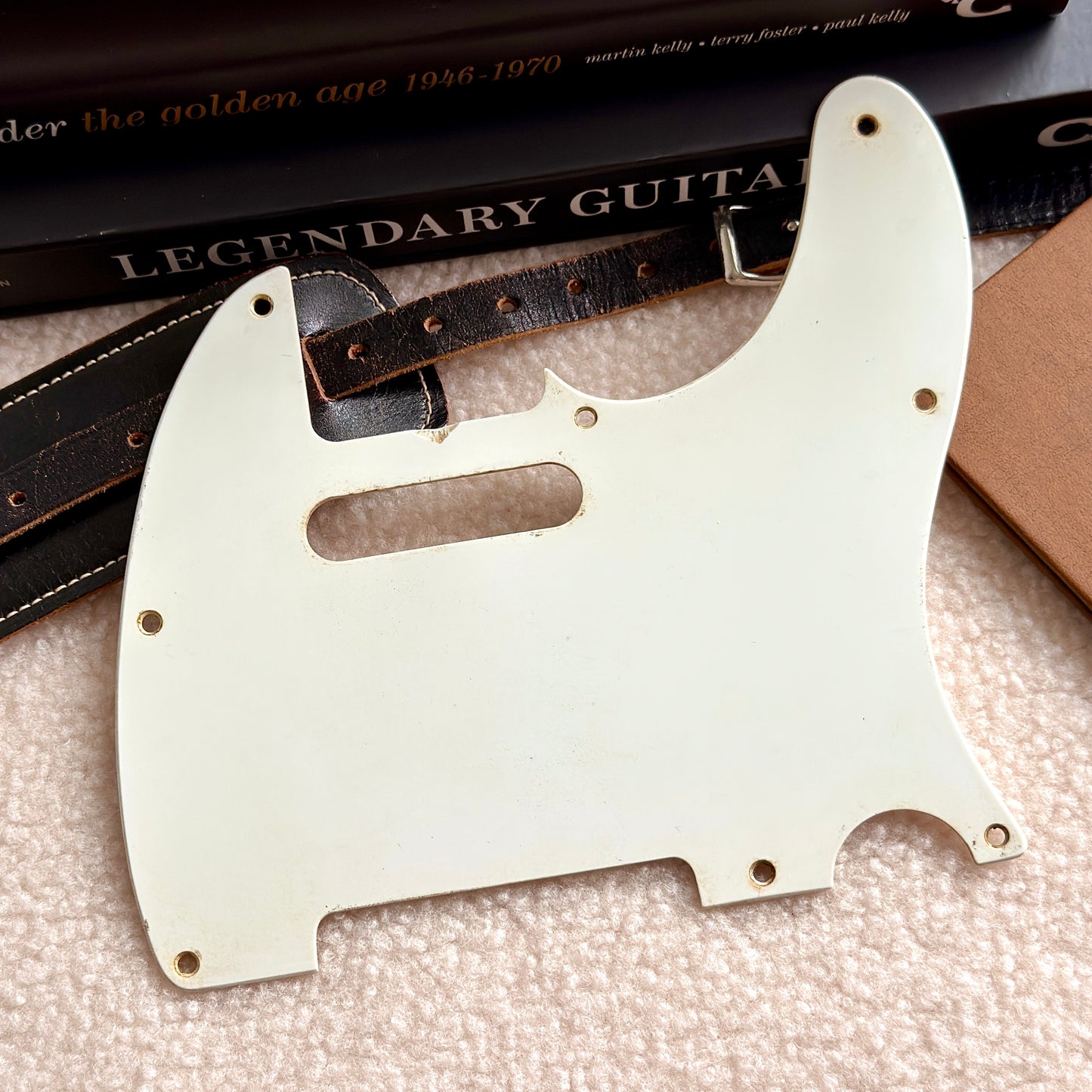 1960 Tele® Pickguard in Weiß (dicker, 1-lagig)
