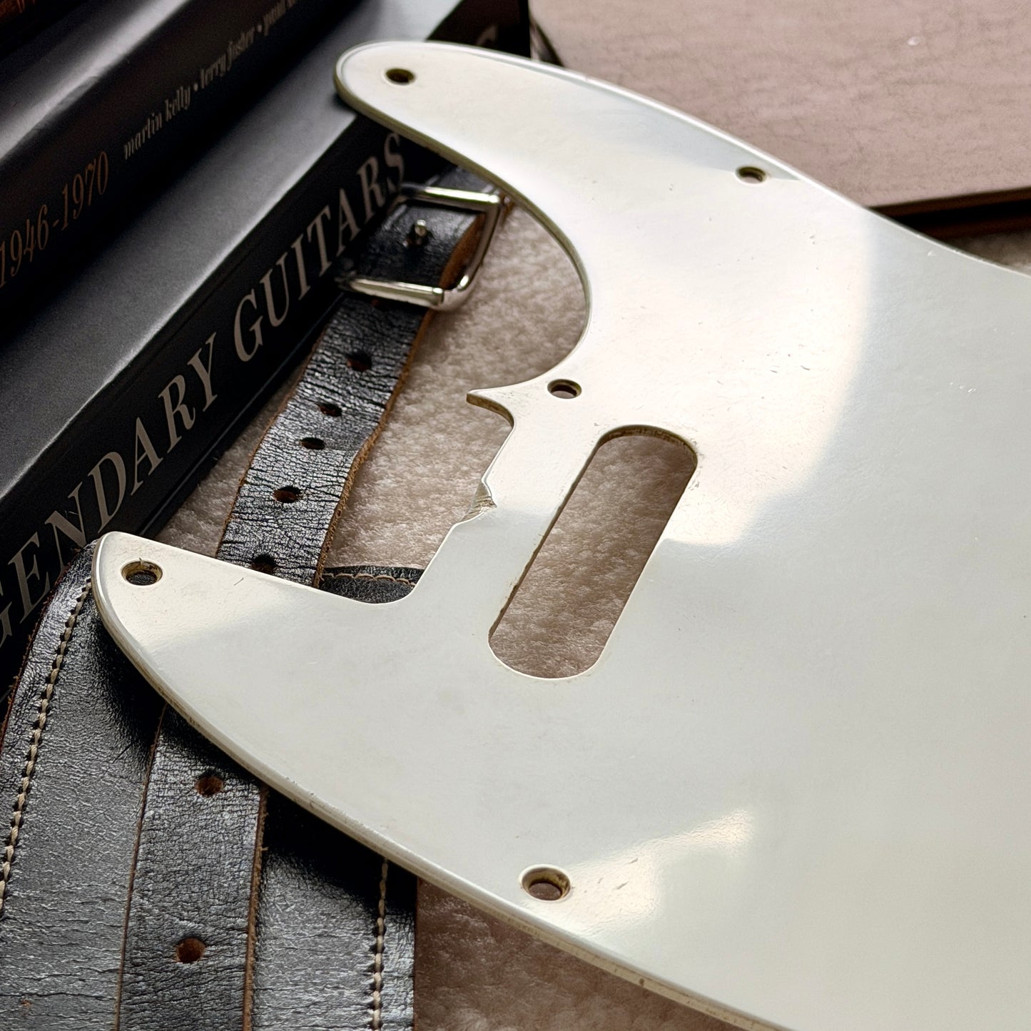 1960 Tele® Pickguard in Weiß (dicker, 1-lagig)