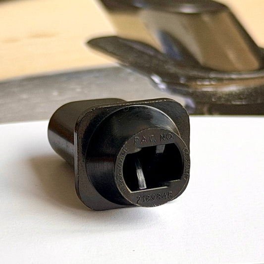1950er & 1960er Jahre Bakelit Tele® Top Hat Schalterkappe • Daka Ware