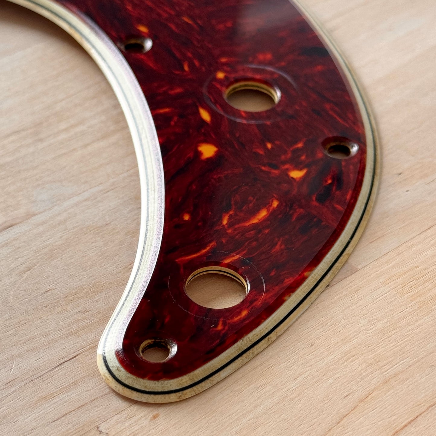 1960's Precision Bass® Celluloid Tortoise Shell Pickguard
