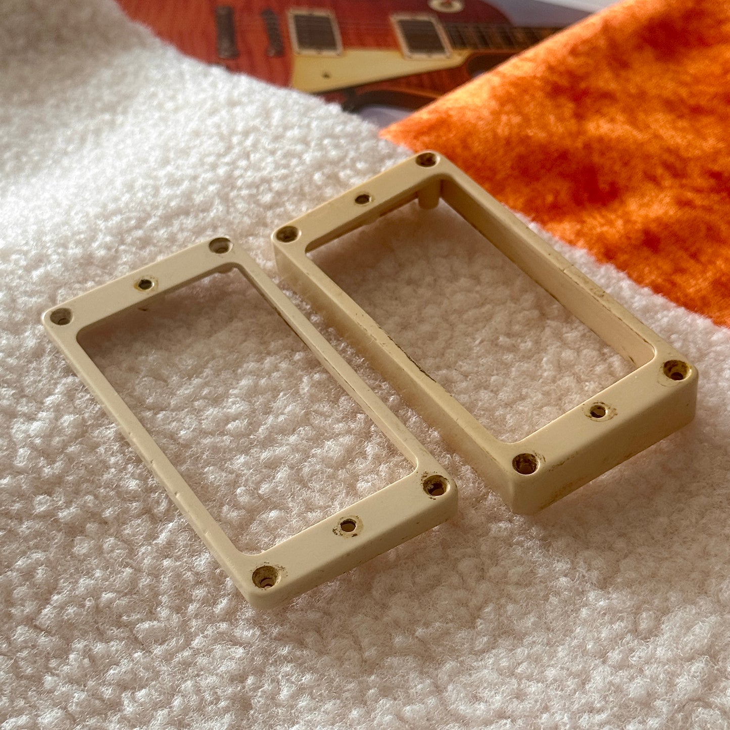 Burst • Butyrate M69 Pickup Rings 1959 Cream