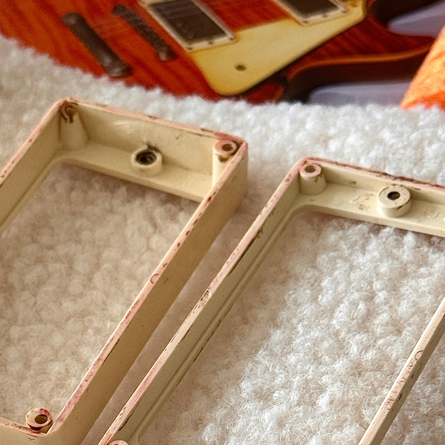 Burst • Butyrate M69 Pickup Rings 1959 Cream