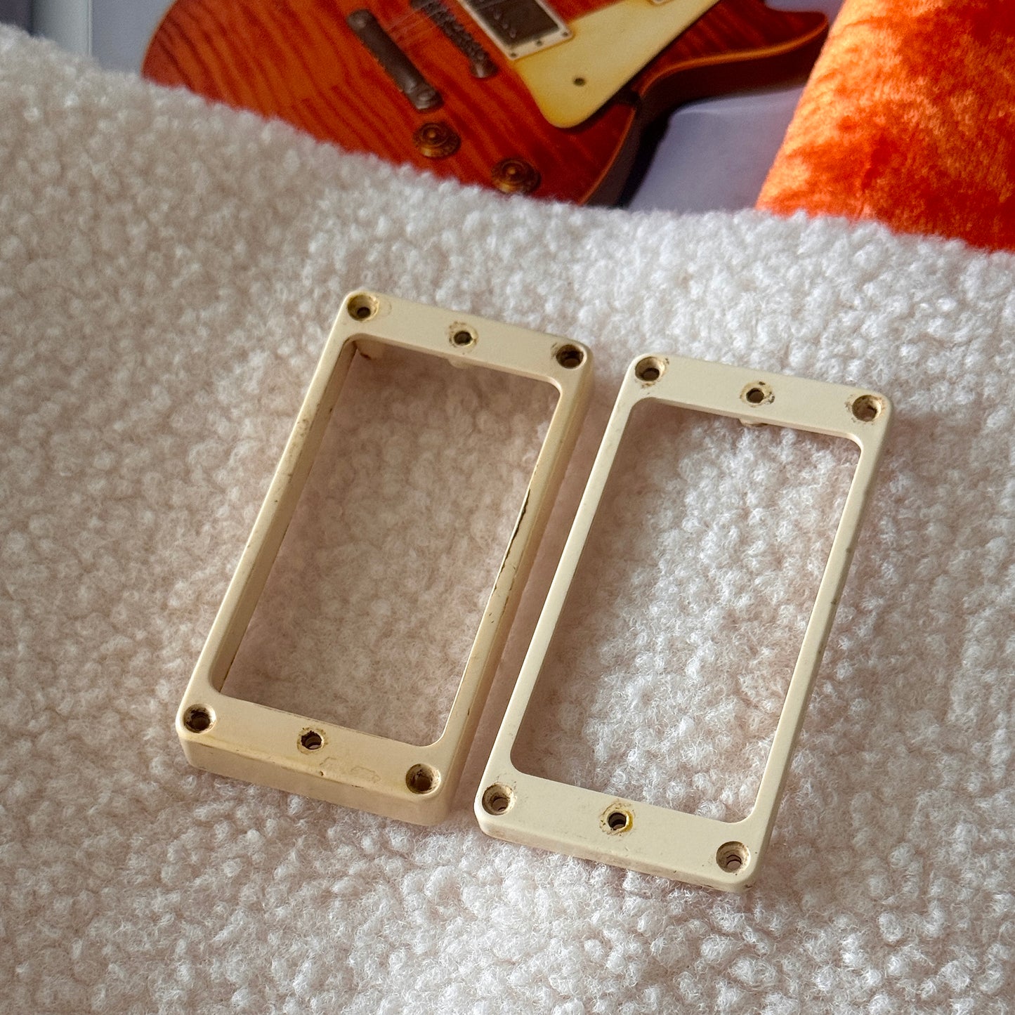 Burst • Butyrate M69 Pickup Rings 1959 Cream