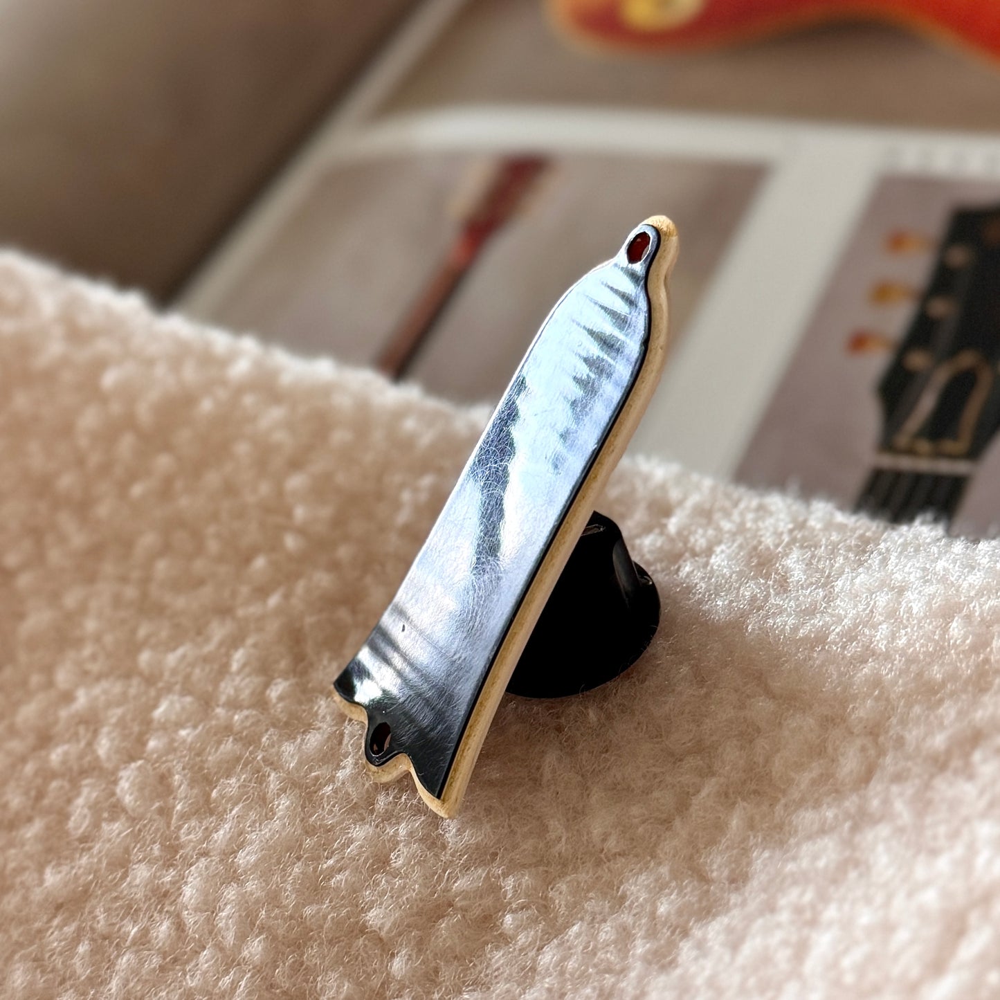 Burst • Zellulosenitrat gerollte Halsstababdeckung Historisch 1959