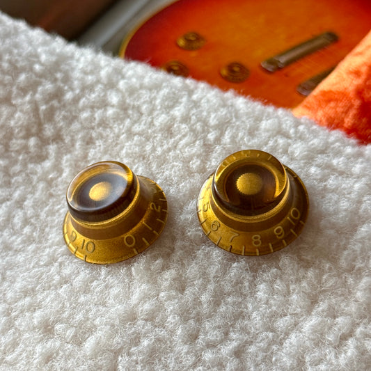 Burst • Gold 1959 Burst Bonnet Knobs (CAB)