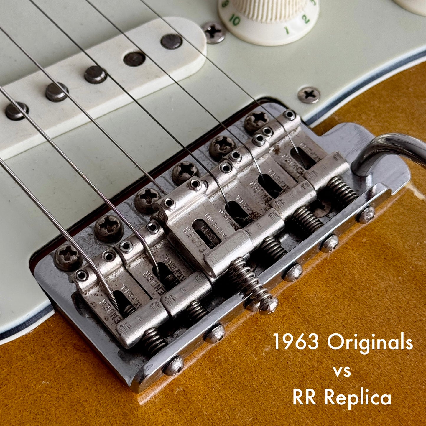 Pre-CBS • Pat Pend Strat® Saitenreiter Replika