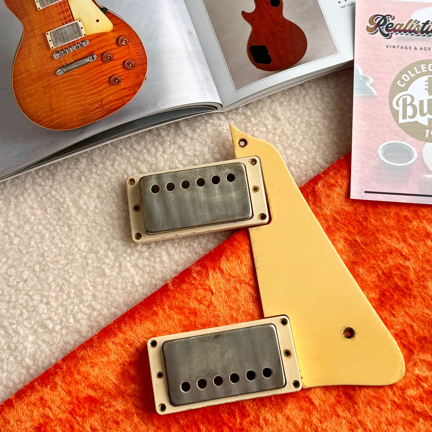 Burst • 1959 PAF Tonabnehmerkappen Vintage abgerundet