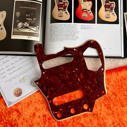 1962 Jaguar® Celluloid Nitrate Tortoise Shell Pickguard