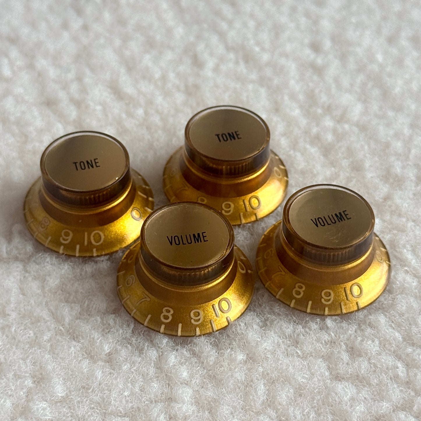 Burst • 1960er Reflektor-Knöpfe Gold/Gold (CAB)