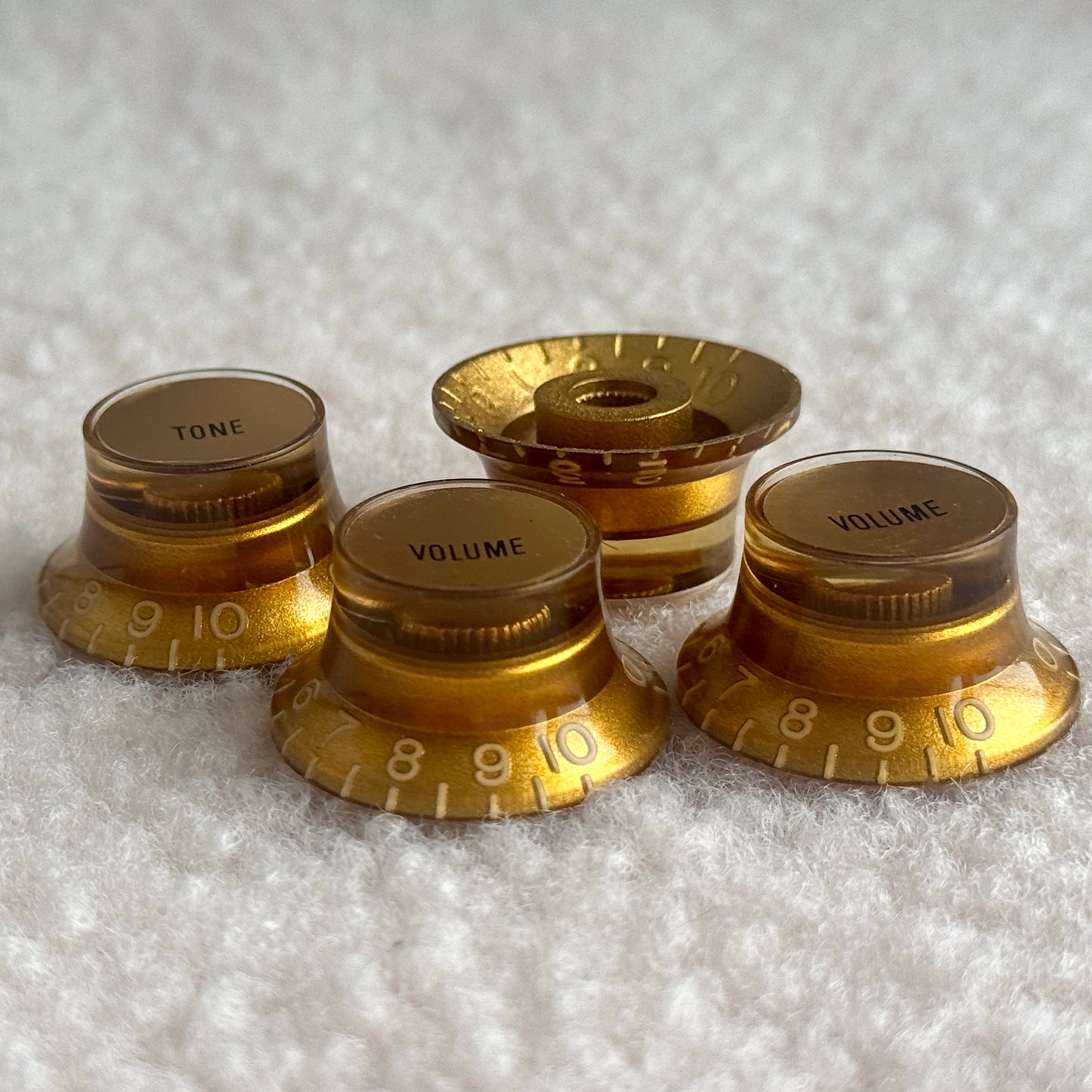 Burst • 1960er Reflektor-Knöpfe Gold/Gold (CAB)