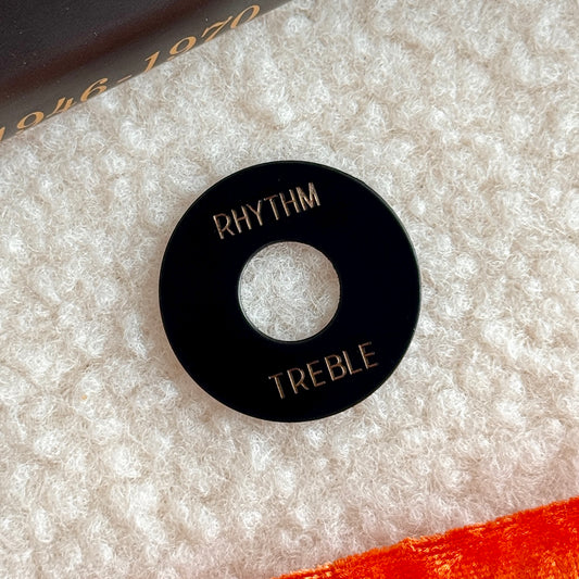 Burst • Schalterring Poker Chip 1959 Schwarz