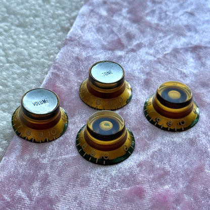 Burst • "Greeny" Knob Set (CAB) Les Paul 1959