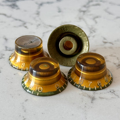 Burst • "Greeny" Knob Set (CAB) Les Paul 1959