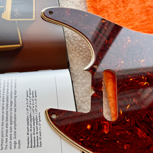 1960 Tele® Zelluloid Nitrat Tortoise Shell Pickguard