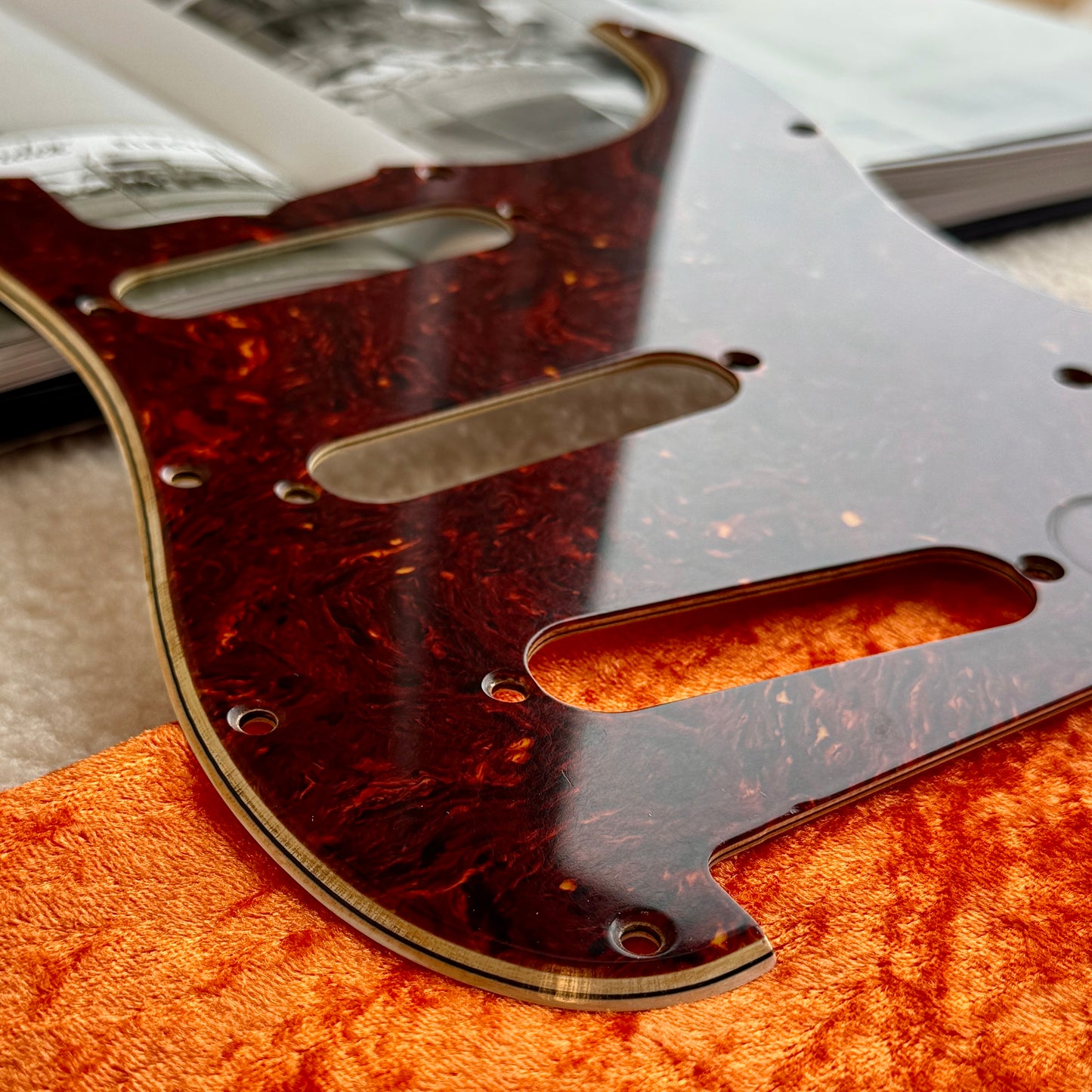 1964 Strat® Celluloid-Nitrat Tortoise Shell Schlagbrett