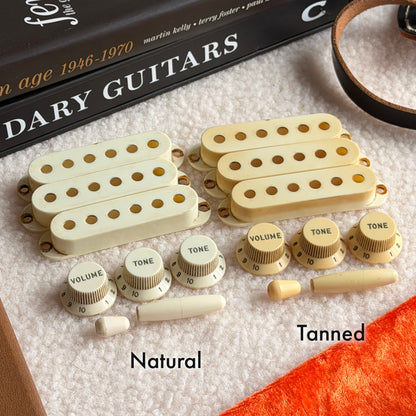 1960er Strat® Nylon-Potikappen, -Tonabnehmerkappen & -Schalterkappen