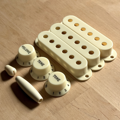 1960er Strat® Nylon-Potikappen, -Tonabnehmerkappen & -Schalterkappen