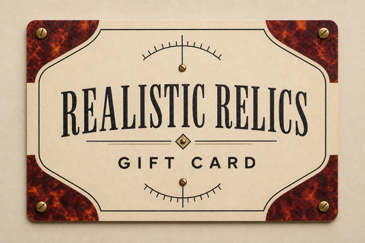 Realistic Relics Gift Card